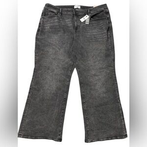NWT‎ Lane Bryant Womens Signature Fit High-Rise Relaxed Boot Jean - Size 24